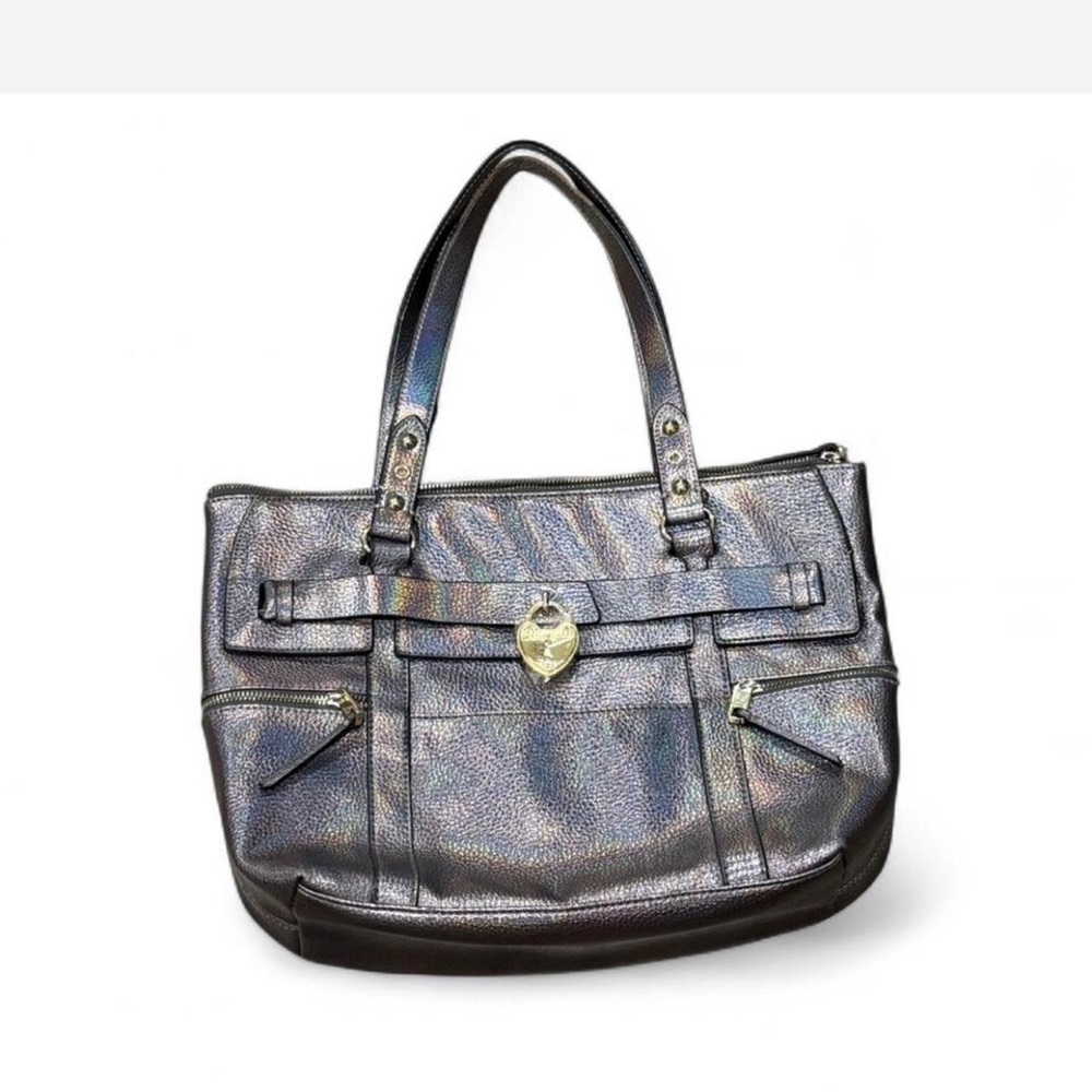 Vintage Juicy Couture y2k Iridescent Black Shoulder Bag